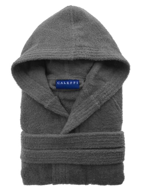 Accappatoio in spugna con cappuccio Linea Minorca - CALEFFI