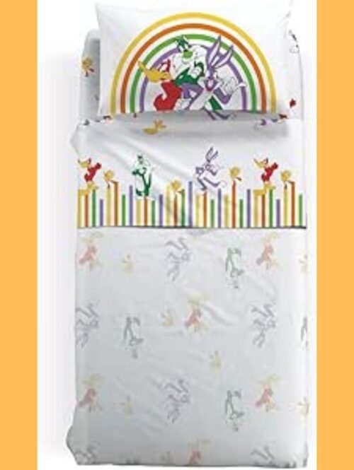 Completo lenzuola 1 piazza linea “LOONEY-TUNES” – CALEFFI
